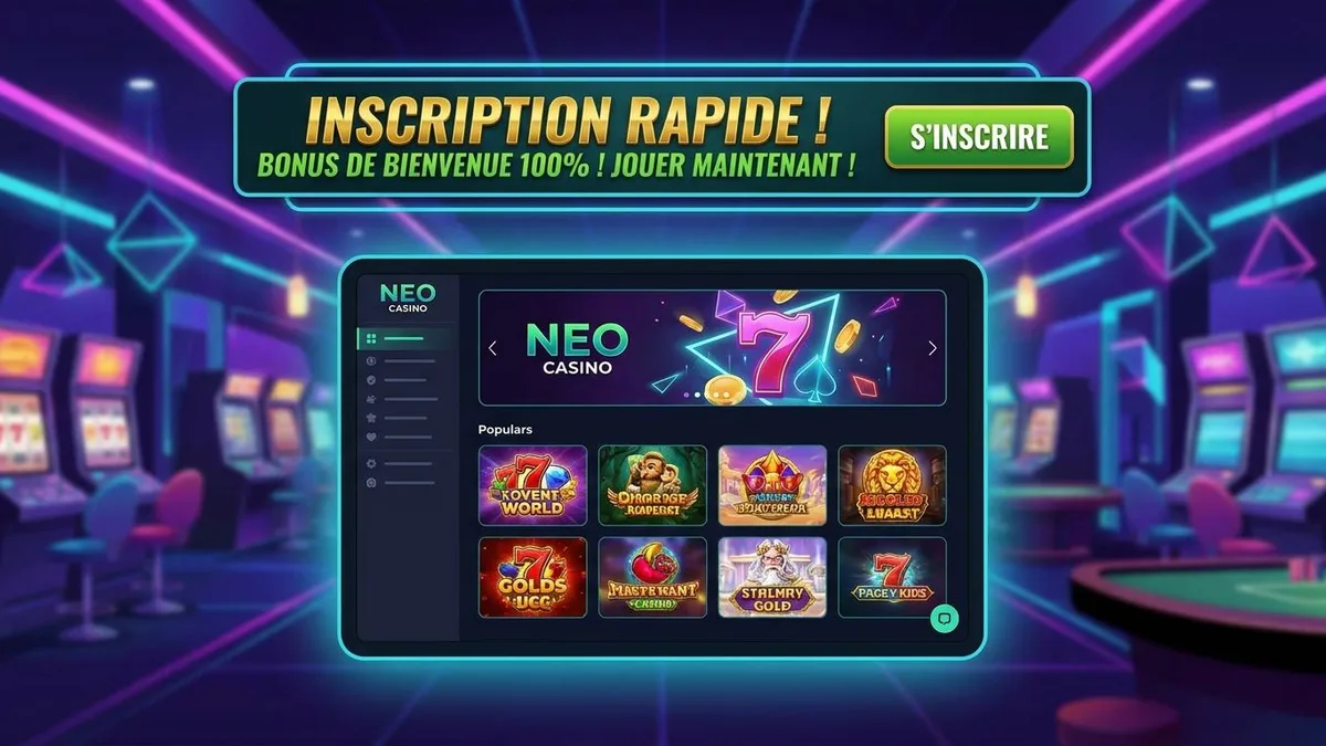 Inscription avec bonus